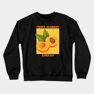 fruit market apricot Crewneck Sweatshirt